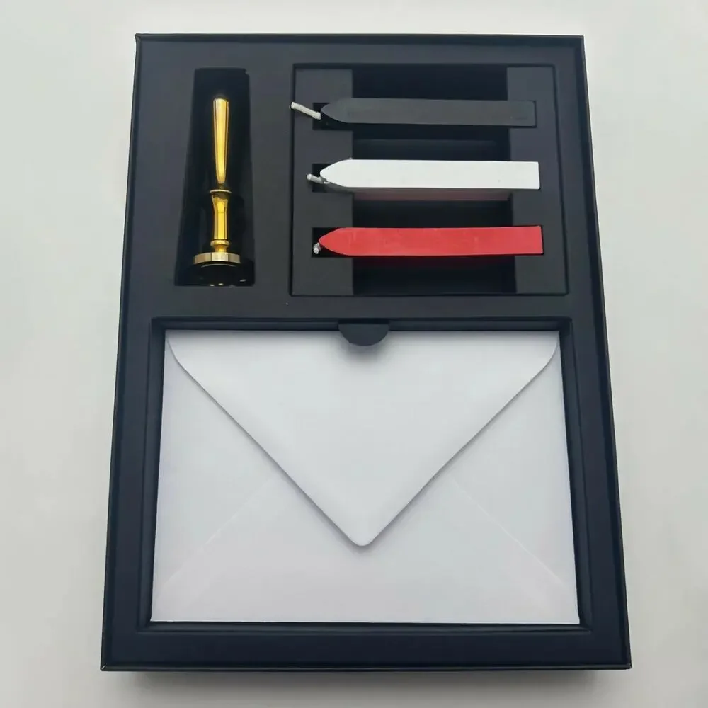 Montblanc Wax Seal Stamp Set Luxury Writing Stationery Collectible Gift Kit